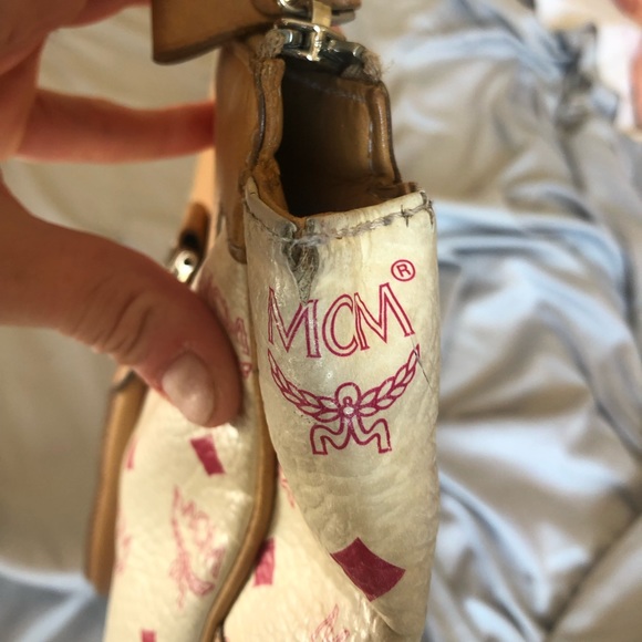 AUTH. MCM Visetos *RARE* Top Handle Top - Picture 7 of 8